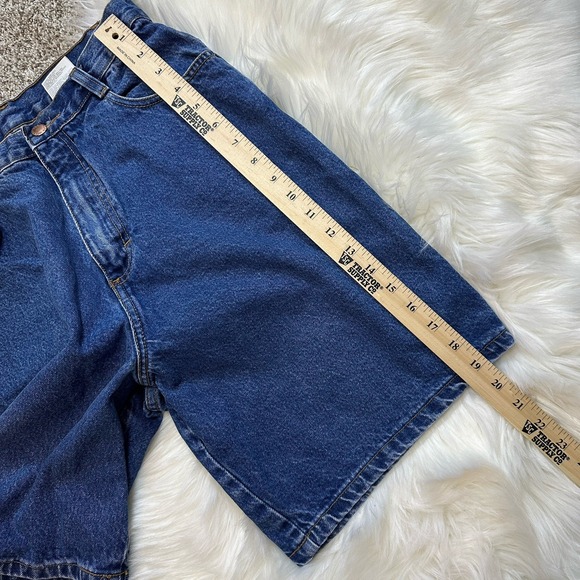 BACKROAD BLUES Y2K 90s Women's Denim 5-Pocket Shorts: Size 12 - Picture 13 of 15